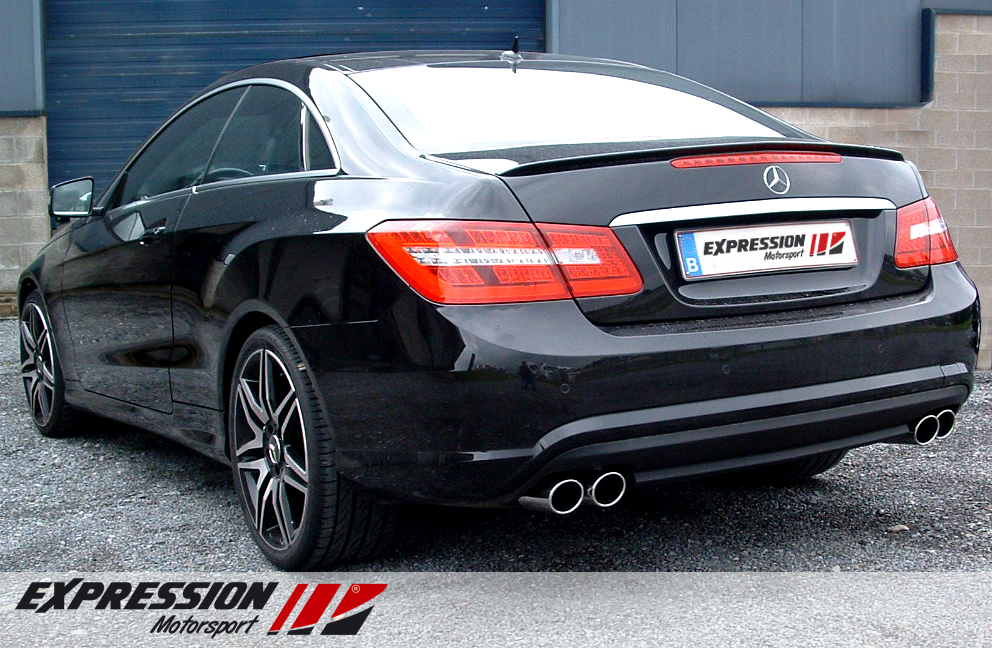 Mercedes E class coupe wide body expression Motorsport