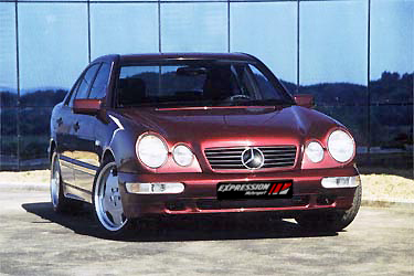 E Class w210 Expression - tuning for Mercedes-Benz